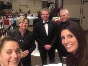 Alicia Linklater featured in group photo at rotary women's show - november 2018