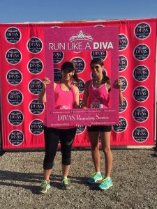 Alicia Linklater smiling in photo at diva run for cancer fundraiser