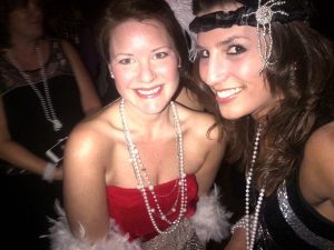 Alicia Linklater smiling in photo at 20s gala